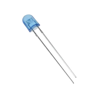 ال ای دی اوال آبی 5 میلیمتری پایهدار | LED Oval Blue 5mm