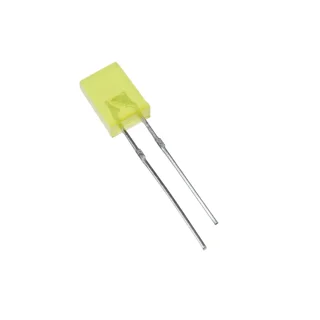 ال ای دی کتابی زرد 2×5×7 میلیمتر | LED مستطیلی Yellow